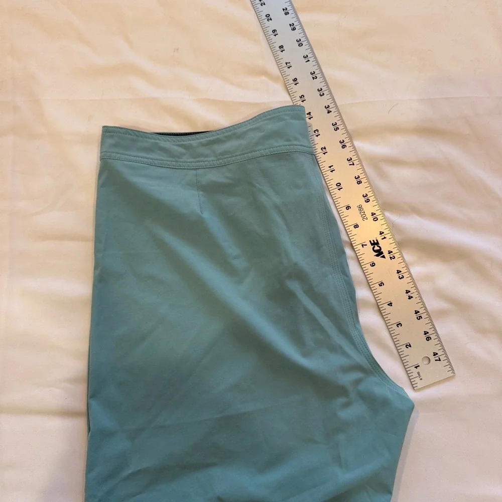 Quiksilver Highline Board Shorts Mens Aqua Blue Green Swim Trunks Size 36-37